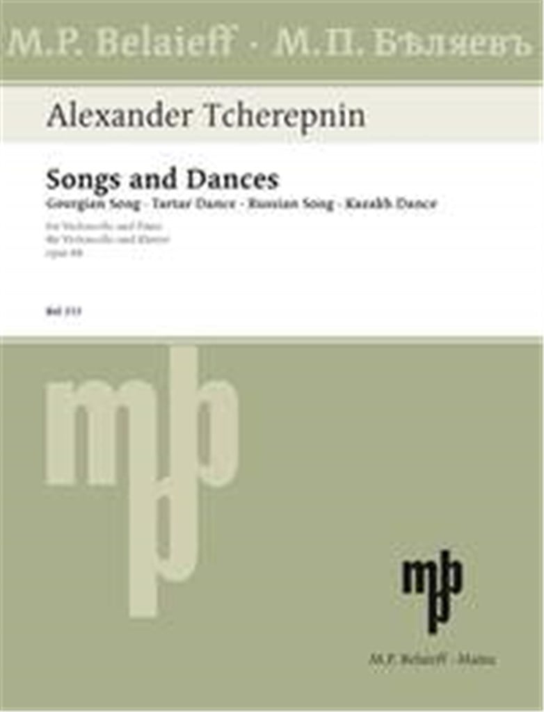 Lieder und Tänze op. 84